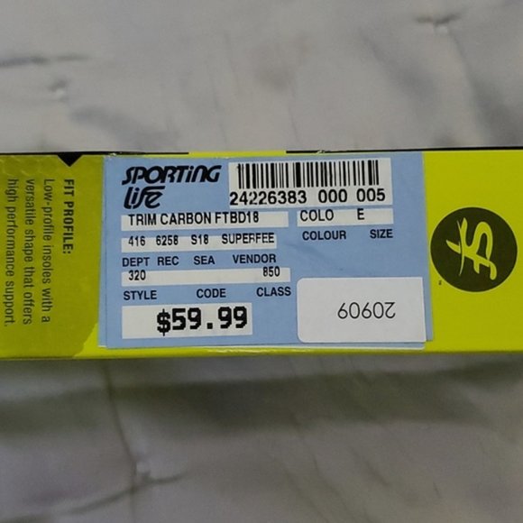 Superfeet CARBON Fit Size C - Picture 6 of 7